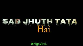 💁Tu Bhi Sataya Jayega : Vishal Mishra | Aly Goni, Jasmin Bhasin | VYRL Originals | MGS VIRAL..!