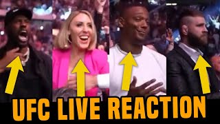 UFC live reaction to Jon Jones submitting Ciryl Gane at UFC 285