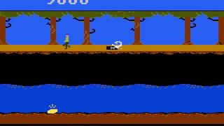 Atari 800 Game: Pitfall II The Lost Caverns - Adventurer's Edition  (1984 Activision)