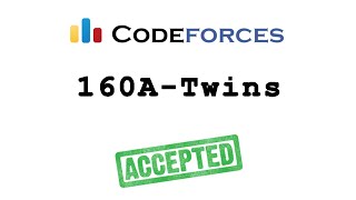Codeforces "160A - Twins" solution( Bangla ) | Cpp language