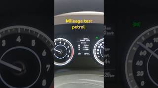 creta mileage  test petrol