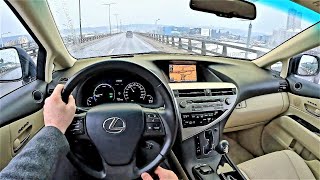 2011 LEXUS RX 450h 3.5l V6 hybrid 249HP | POV Test Drive | Fuel consumption info