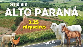 SÍTIO À VENDA EM ALTO PARANÁ - PR