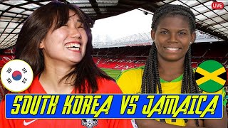 South Korea Vs Jamaica || Live International Friendly Match || Reggae Girlz Watchalong