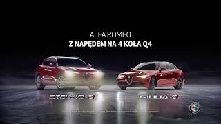 Reklama Nowa Alfa Romeo Stelvio Q4 i Giulia Q4 2018 Polska