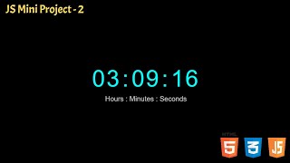 Making a Digital Clock | JS Mini Project Series #2 ⏰💻 | Source Code on GitHub