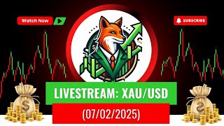 XAUUSD - GOLD Livestream Trading Today (07/02/25) | Cáo Trader