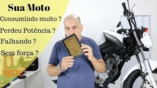 O Motor da sua Moto esta Falhando ? Moto Consumindo Combustível ? Moto Perdeu Potência ?