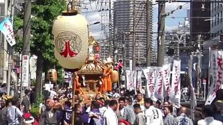 天王祭2017_町屋地区連合渡御最終六基_Ten No Sai Festival Mikoshi Parade at Machiya