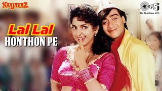 Lal Lal Honthon Pe Gori Kiska Naam Hai | Naajayaz | Kumar Sanu, Alka Yagnik | 90's Hits