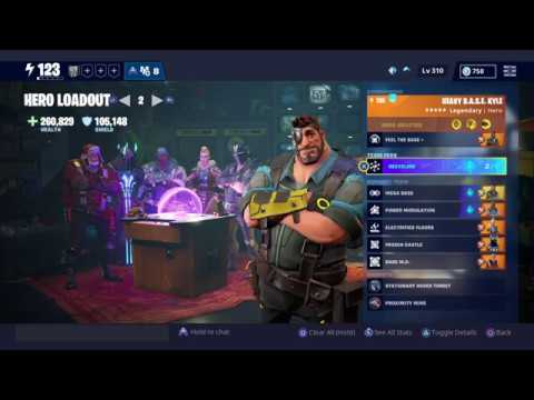 Fortnite STW Guide - Heavy B.A.S.E. Kyle Build - YouTube