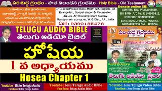 హోషేయ 1వ అధ్యాయం,Hosea 1, Hoshaya,Bible,Old Testament,Jesu Telugu Audio Bible,Telugu Audio Bible