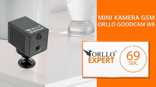 ORLLO EXPERT: Mini Kamera 3 Mpx GSM 4G LTE na Baterie bezprzewodowa IP ORLLO GOODCAM W8  Monitoring