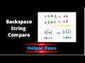 Backspace String Compare | Leetcode 844 | Coding Interview Problem