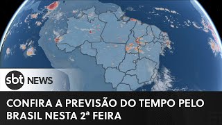 Previsão do Tempo: feriado será de chuva nos extremos do Brasil | #SBTNewsnaTV (01/05/23)