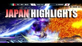 JAPAN Smash 4 Tournament Highlights. (KVO x TSB)