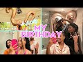 #vlog : HAPPY BIRTHDAY TO ME , gift unboxing , groove , 20th birthday celebration