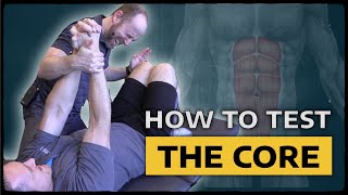 HOW TO TEST THE CORE | Physical Therapy Assessment