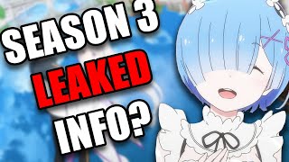 Everything We Know About Re:Zero Season 3