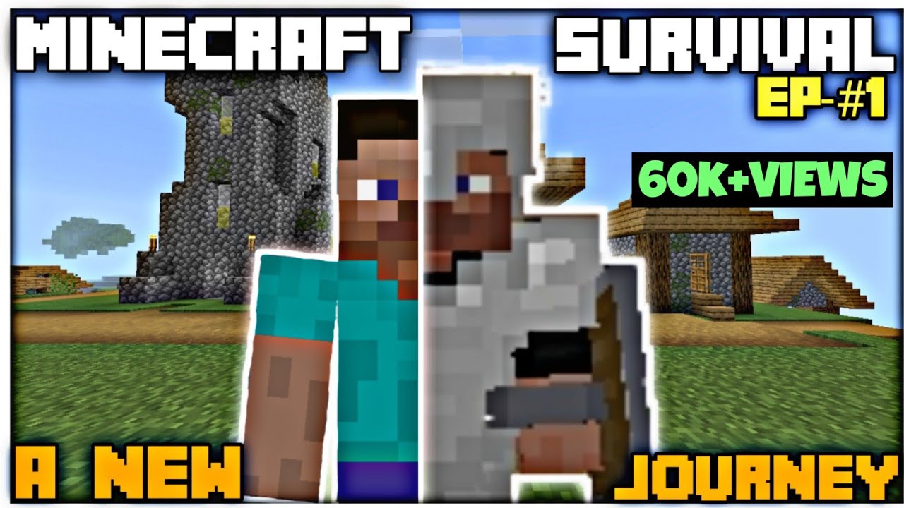 A New Journey Begin Minecraft Pe Survival Series 1 Minecraft