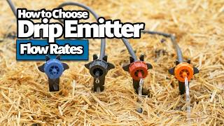 How to Choose the Right Drip Emitter Flow Rate