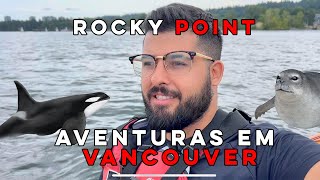 Alugamos um Kayak e vimos ORCAS! | VANCOUVER 2023 | Vlog#09 | Deep Cove| Rocky Point