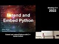 Extend and Embed Python with C++ - Rainer Grimm - Meeting C++ 2022