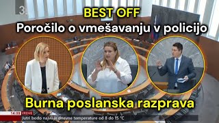 Best Off: Napeta debata o vmešavanju v policijo | Poročilo razbremenjuje Goloba krivde (29. 1. 2025)