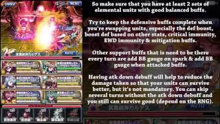 Omni Cardes Trial Strategy Zone   My 1st Clear Walkthrough Brave Frontier 魔統神の闘舞攻略ブレフロ