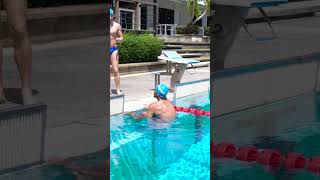 4-Step Backstroke Start Progression