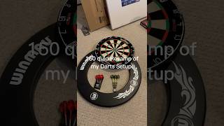 My new darts setup