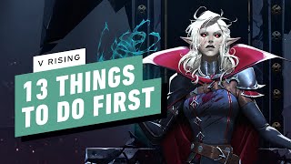 V Rising - 13 Things To Do First