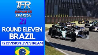 TFR eSports S21 | F2 Round 11: Brazilian GP