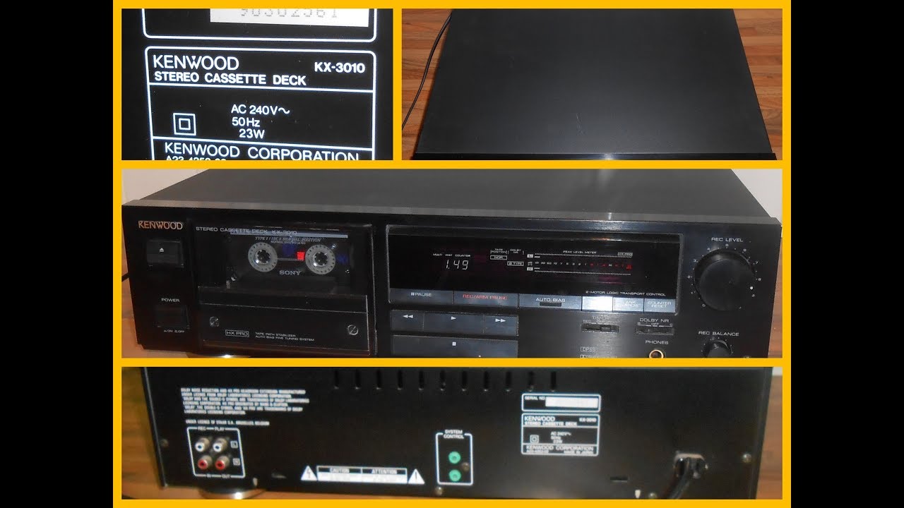 Kenwood Kx 3010