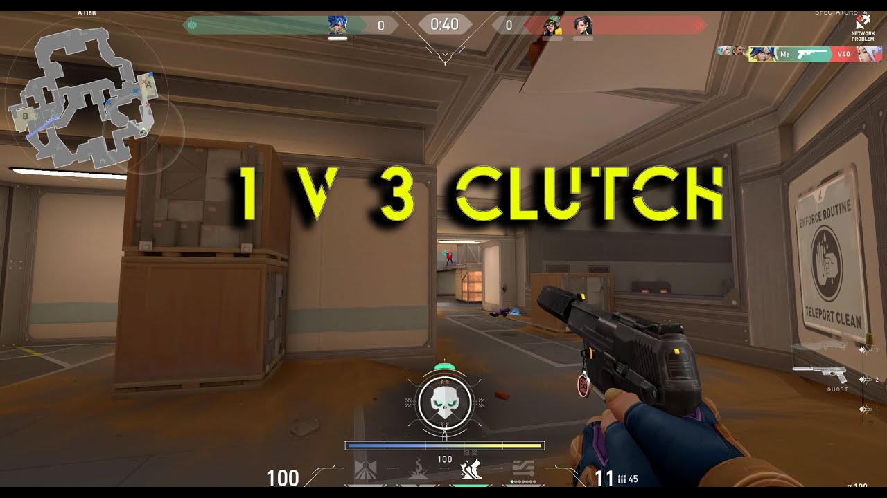 VALORANT 1 V 3 Clutch It Is Not Impossible Never Give Up! - YouTube