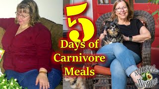 What I Eat to Lose Weight On Carnivore | 5 Days of Meals | Carnivore Woman What I Eat in a Day