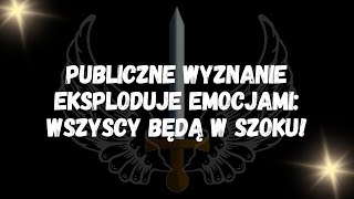 Publiczne wyznanie eksploduje emocjami wszyscy będą w szoku!