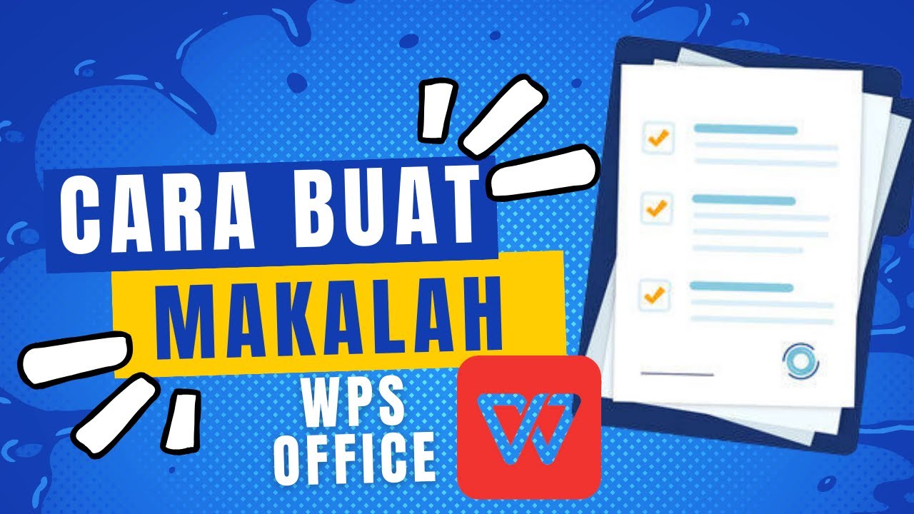 Cara Membuat Makalah Di HP Pakai WPS Office Terbaru - YouTube