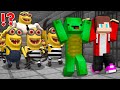 JJ and Mikey ESCAPING From Scary MINIONS.EXE PRISON in Minecraft - Maizen Mizen JJ Mikey