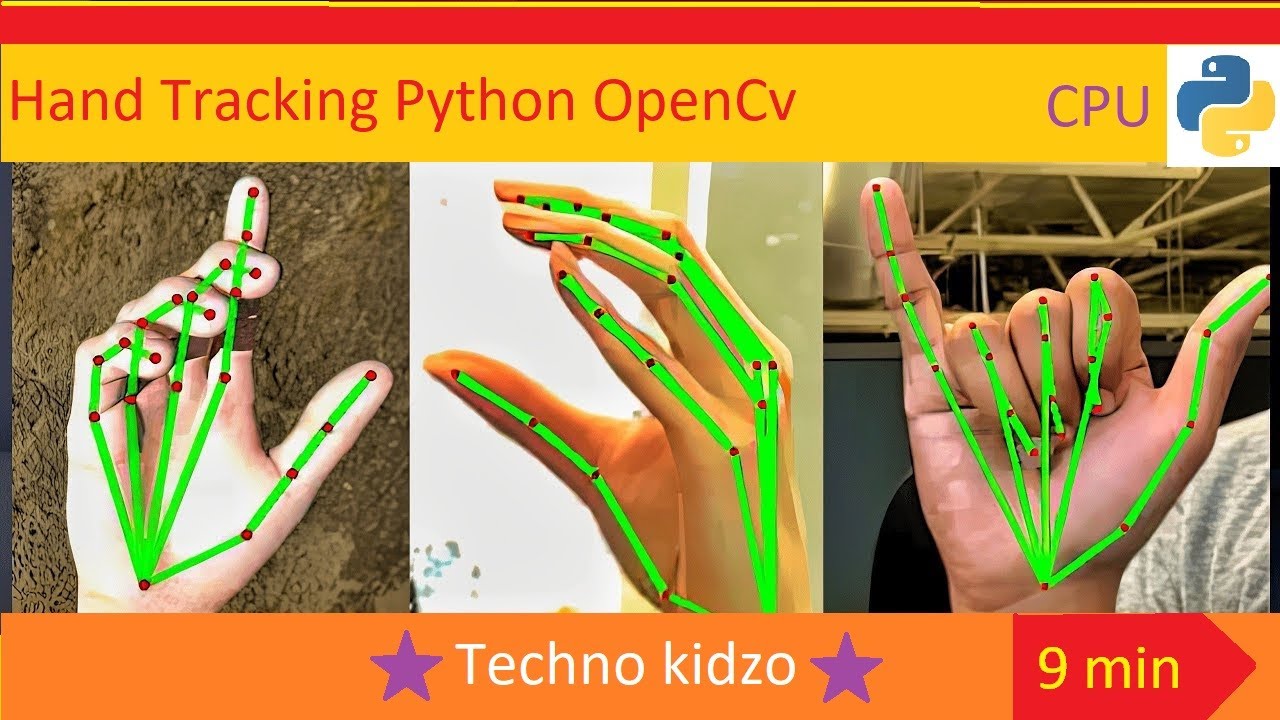 Hand Tracking 30 Fps On CPU Using OpenCv And Mediapipe In Python ...