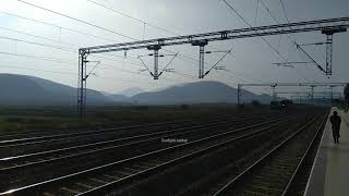 Araku valley station 360 degree view - Beautiful Eastern ghats - Ecor Railways