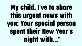 💌God message today || My child, I've to share this urgent news with you...  || #godmessage