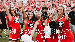 COLLEGE CHEER GAMEDAY | uga v usc