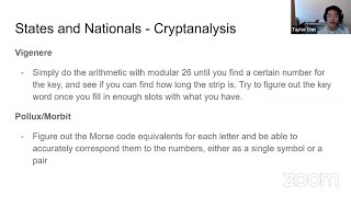 Codebusters (C) — Science Olympiad
