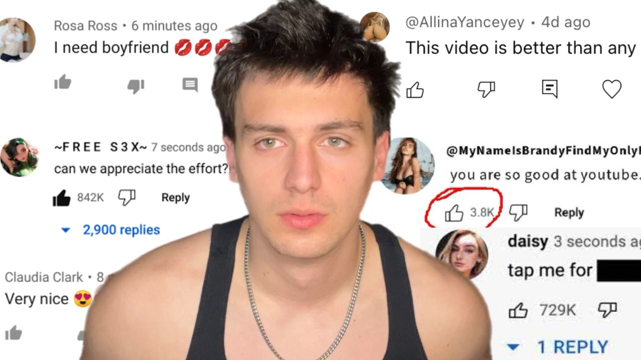 Youtube Has A Bot Comment Problem Youtube