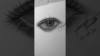 Como desenhar olho realista 👁🔥✨ #shorts #desenhos #desenho #draw #drawing #eye