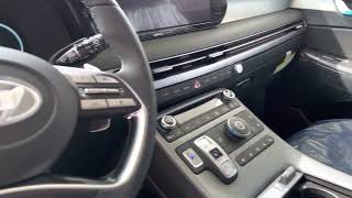 Black Interior: 2023 Hyundai Palisade SEL Premium