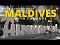 Sun, Sea, and Squad Goals 🌞 | Maldives Travel Vlog with the Boys 🌴 | Day 1 🏝️ 🌊