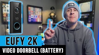 Eufy 2K Video Doorbell (Battery Powered Version)