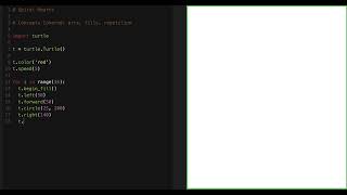 Spiral Hearts in Python Turtle #art #fun #coding #graphics #python #hearts